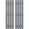 Ekena Millwork Americraft 4-Board, 3 Batten Exterior Real Wood Spaced Board-n-Batten Shutters, ARW401SB415X39CHH, PR ARW401SB415X39CHH - alternate 1